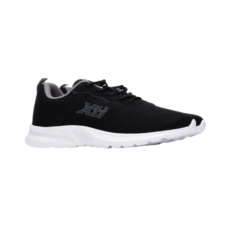 BLACK TEXTILE MEN SHOES - XTI - Scarpe.am