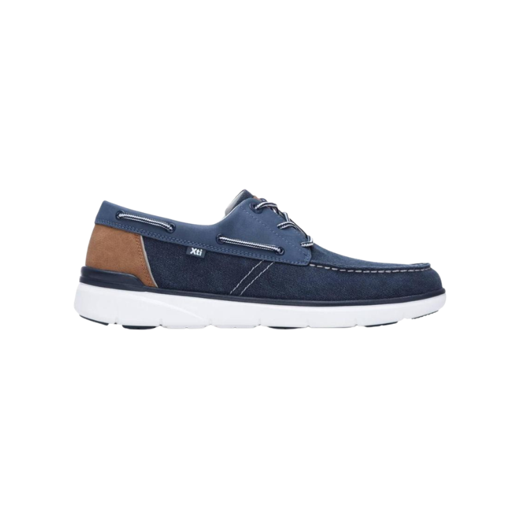 NAVY TEXTILE MEN SHOES - XTI - Scarpe.am