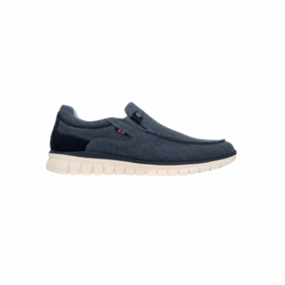 NAVY TEXTILE MEN SHOES