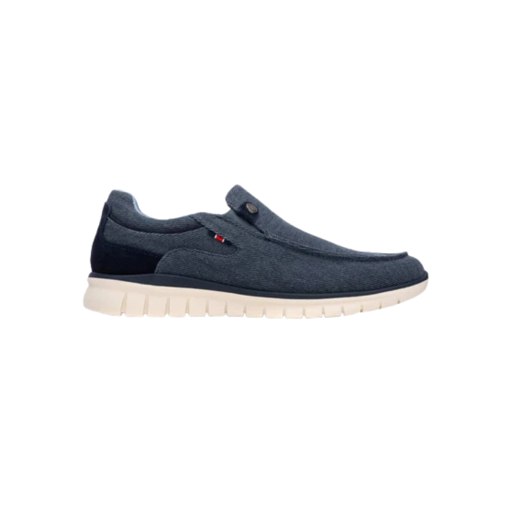 NAVY TEXTILE MEN SHOES - REFRESH - Scarpe.am