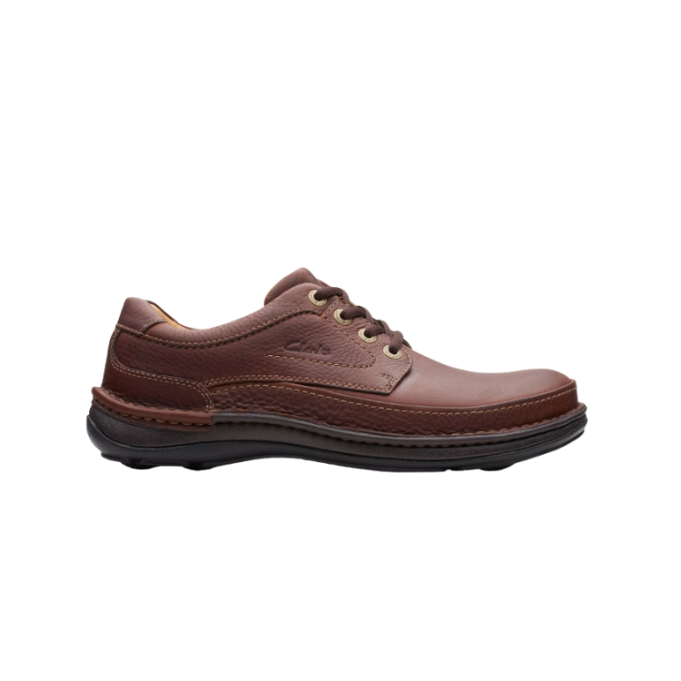 Nature Three Mahogany Leather - CLARKS - Scarpe.am