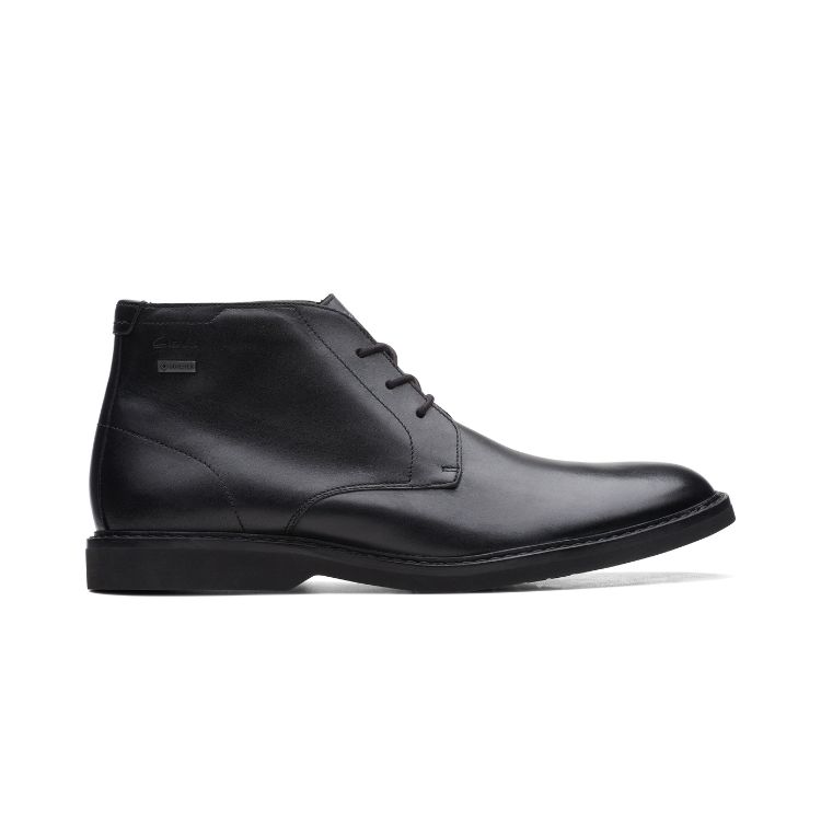 AtticusLTHiGTX Black Leather, M; 6+ - CLARKS - Scarpe.am
