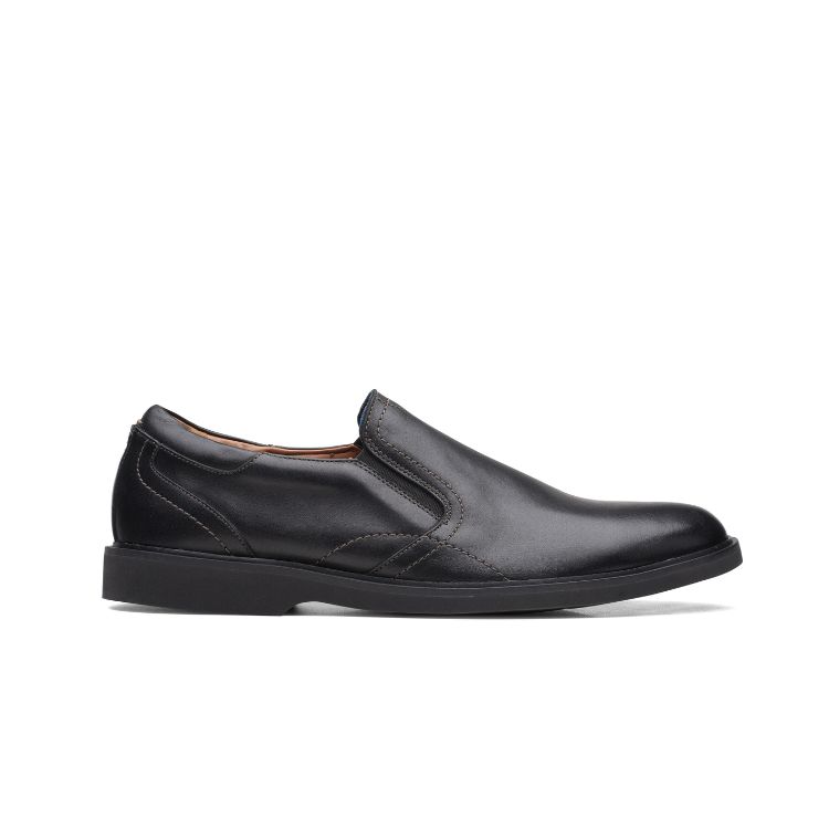 MalwoodEasyBlackLeather,G,6+ - CLARKS - Scarpe.am