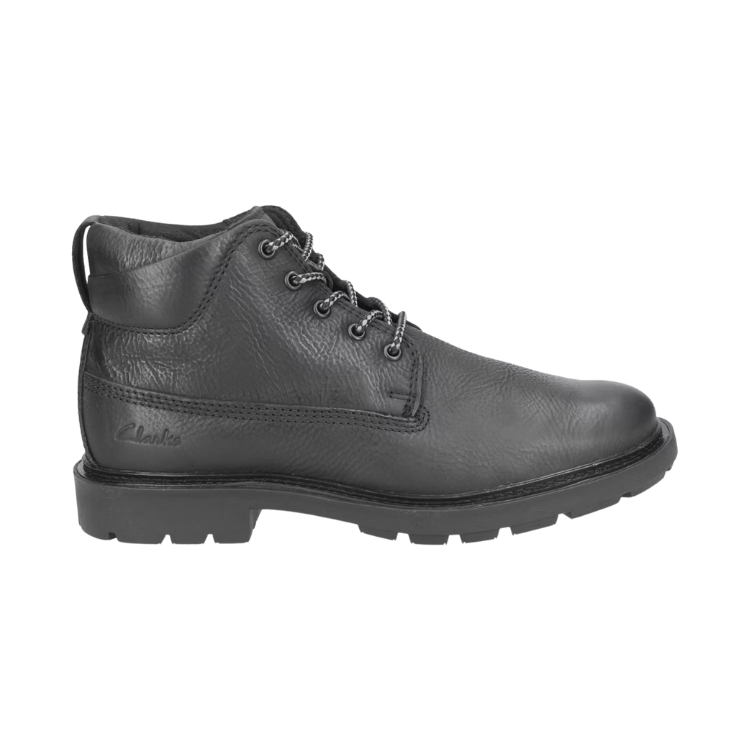 Craftdale2MidBlackWLinedLe,G,8 - CLARKS - Scarpe.am