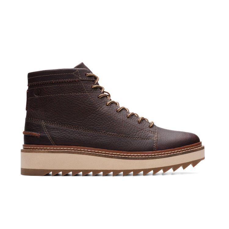 ClarkhillHiDarkBrownLea G6 - CLARKS - Scarpe.am