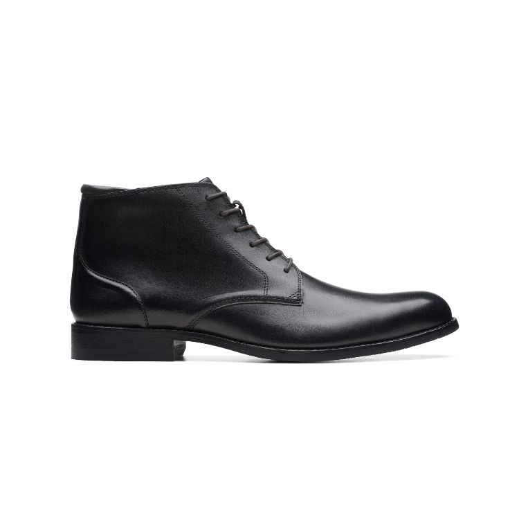 CraftArloHiBlackLeather,M;6+ - CLARKS - Scarpe.am