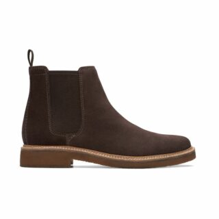 Clarkdale Easy Dark Brown Sued, G, 6