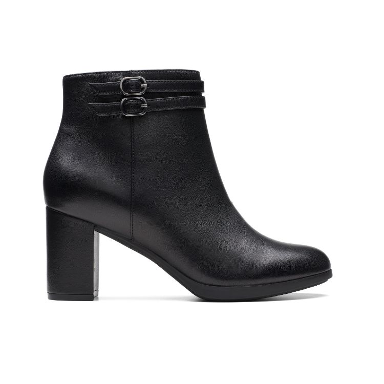Bayla Light Black Leather, D, 5+ - CLARKS - Scarpe.am