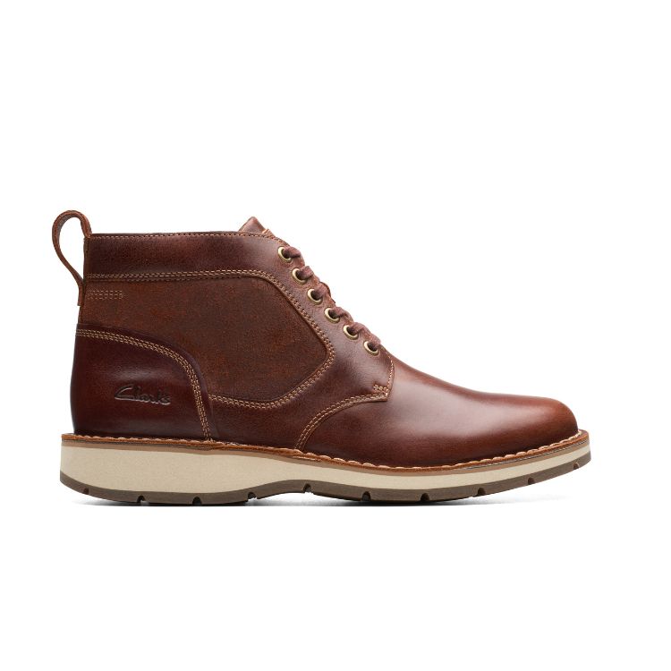 GravelleTopBrownLeather G6 - CLARKS - Scarpe.am