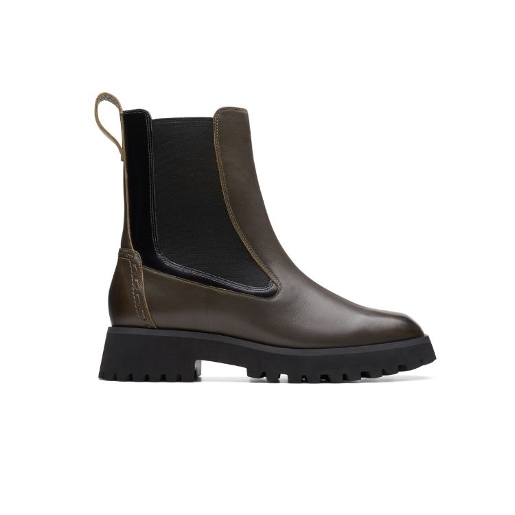 StaysoRiseOliveLeather,M;3+ - CLARKS - Scarpe.am