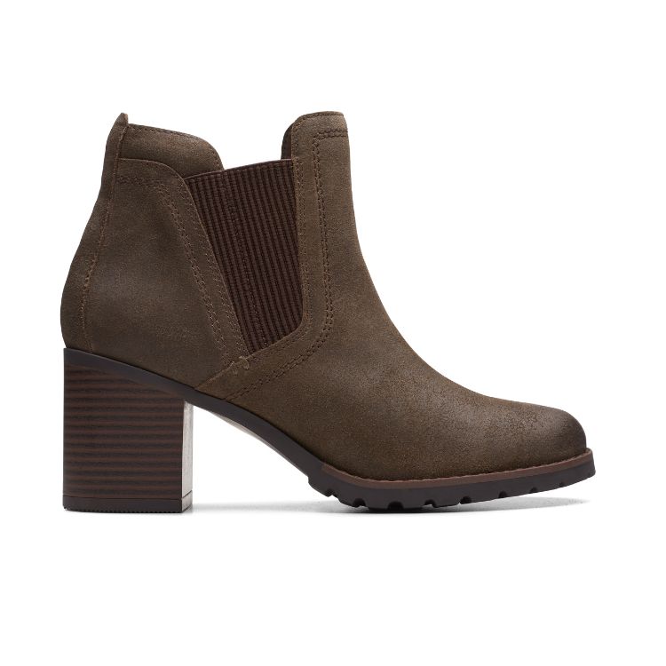 Leda Up Dark Olive Sde, D, 3+ - CLARKS - Scarpe.am