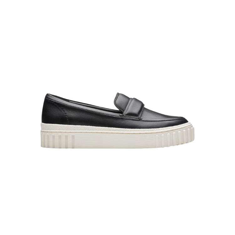 Mayhill Cove Black Leather, M; 3+ - CLARKS - Scarpe.am