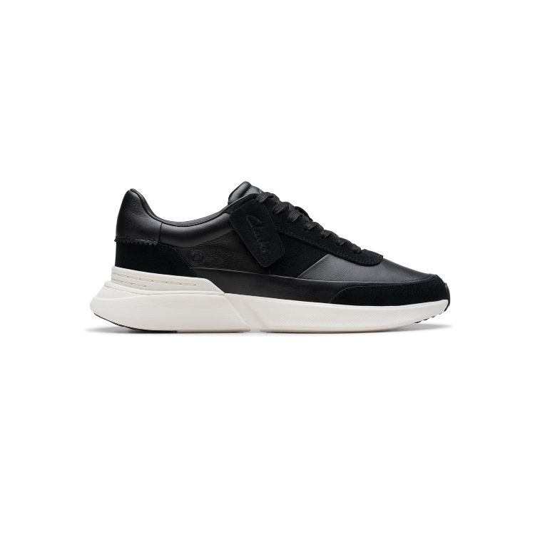 Craft Pace Black Leather, G, 9 - CLARKS - Scarpe.am