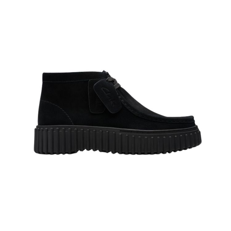 Torhill Moss Black Sde, M; 4 - CLARKS - Scarpe.am