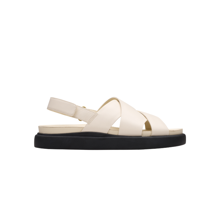 Aristella Sun Cream Leather, D, 3+ - CLARKS - Scarpe.am