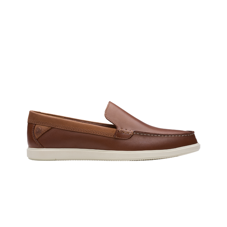 Bratton Loafer Dark Tan Lea, G, 6+ - CLARKS - Scarpe.am