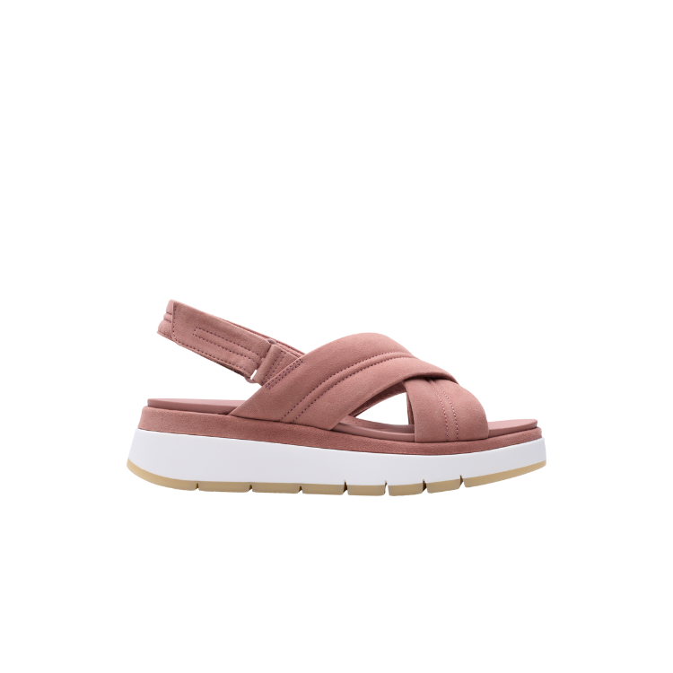 Tuscan Cross Mauve Suede - CLARKS - Scarpe.am