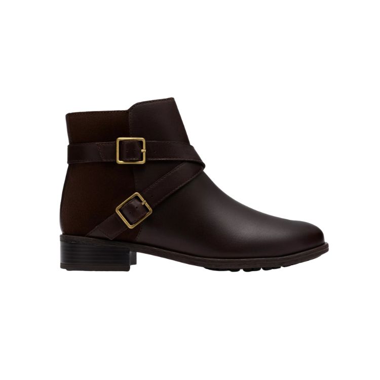 Havisham Bay Brown Leather, D, 3+ - CLARKS - Scarpe.am