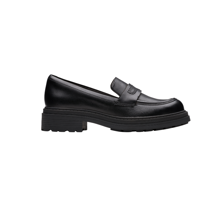 Orinoco3 Edge Black Leather - CLARKS - Scarpe.am