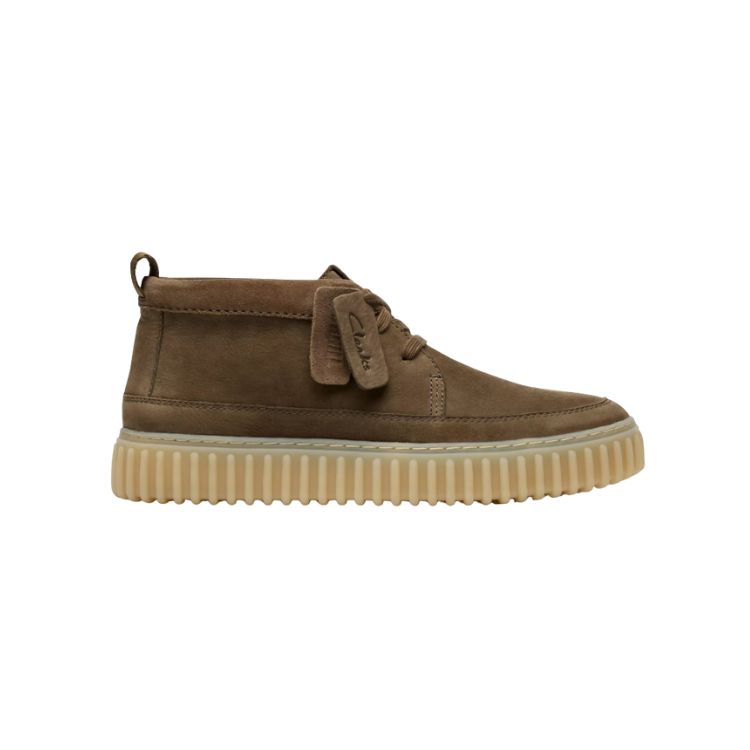 Torhill LaceHi Khaki Nubuck, G, 7 - CLARKS - Scarpe.am