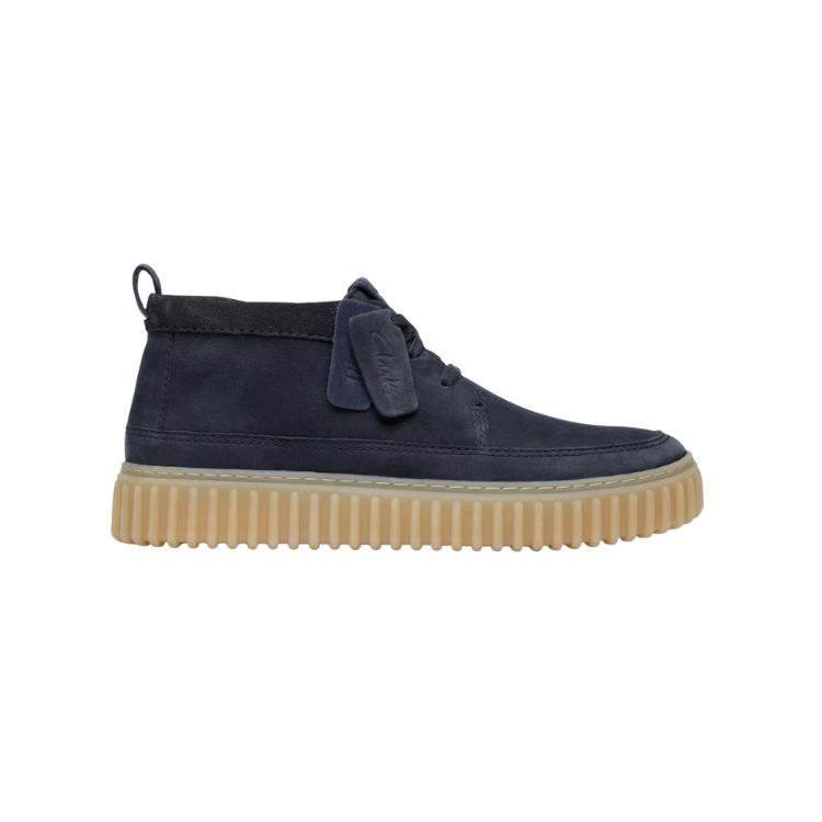 Torhill LaceHi Navy Nubuck, G, 6 - CLARKS - Scarpe.am