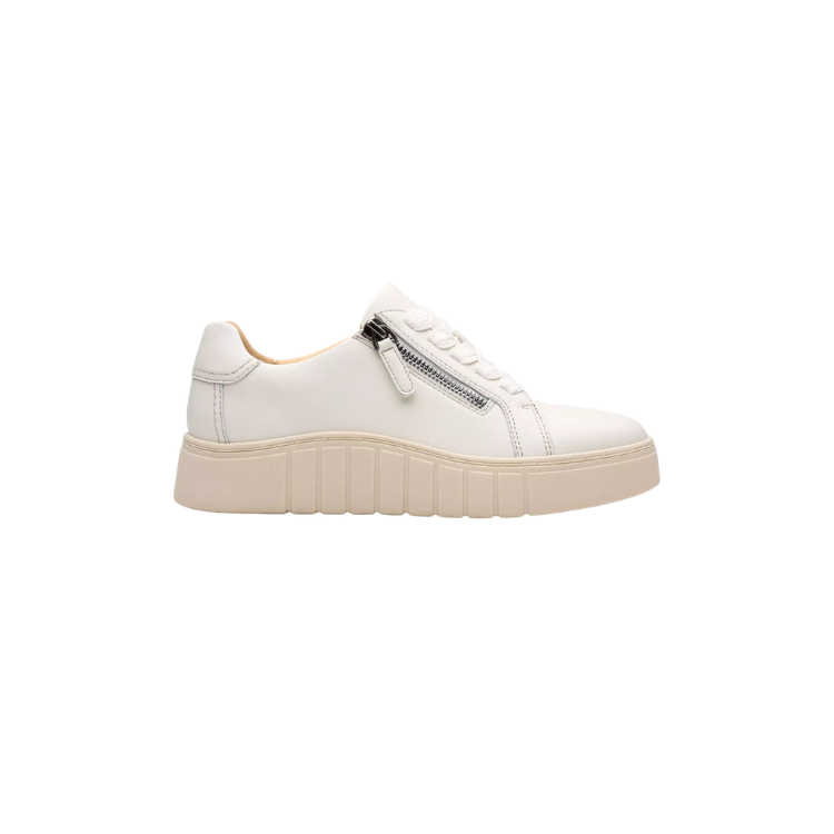 Mykah Joy Off White Lea, D, 3+ - CLARKS - Scarpe.am