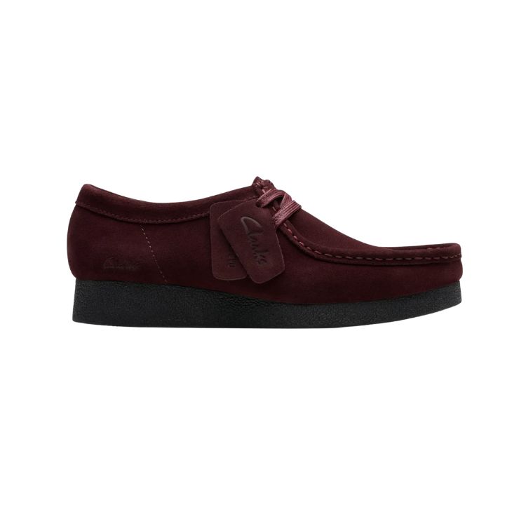 WallabeeEVOSh Merlot Suede, D, 4 - CLARKS - Scarpe.am