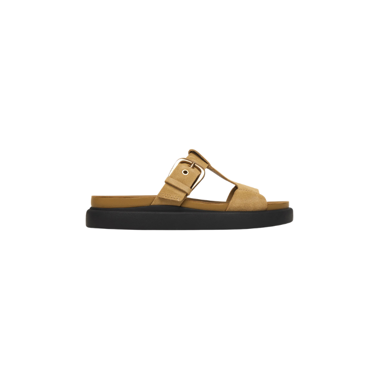 Aristella West Warm Sand Suede, D, 3+ - CLARKS - Scarpe.am