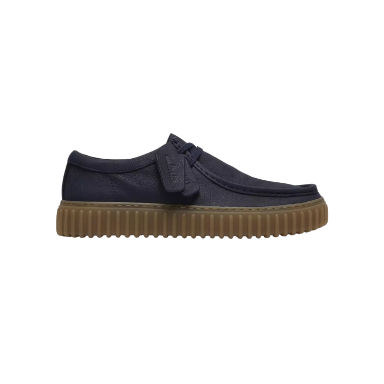 Torhill Lo Navy Leather, G, 6+ - CLARKS - Scarpe.am