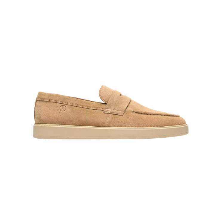 Lockford Easy Dark Sand Suede, G, 6 - CLARKS - Scarpe.am