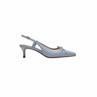 Zarey Bow Light Blue Lea, D, 4