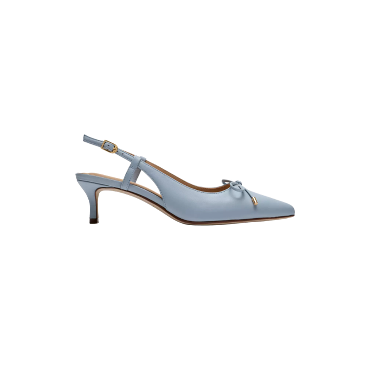 Zarey Bow Light Blue Lea, D, 4 - CLARKS - Scarpe.am