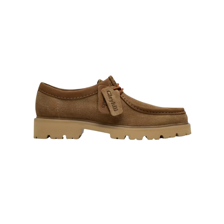 Cleyhill Seam Dark Sand Suede, G, 6+ - CLARKS - Scarpe.am