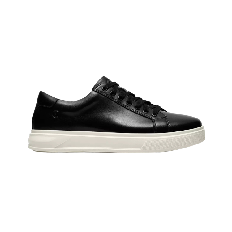 Goswell Tie Black Leather, G, 6 - CLARKS - Scarpe.am