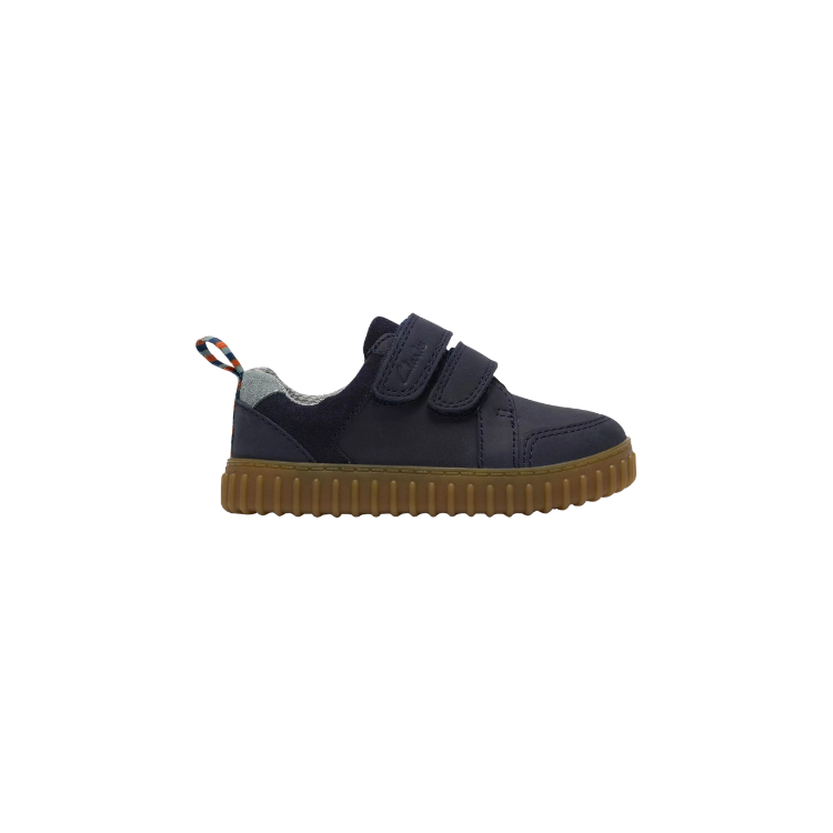 Cove Pop T Navy Leather, G, 7 - CLARKS - Scarpe.am
