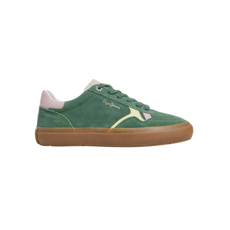 TRAVIS RETRO W, 644ALVA GREEN, 37 - PEPE JEANS - Scarpe.am