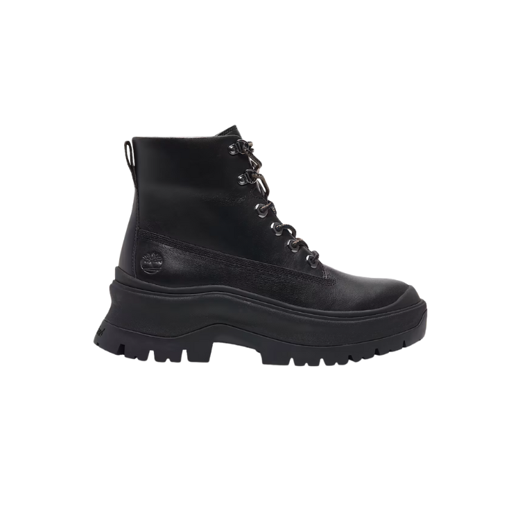 ROXIE LANE MID LACE UP BOOT BLACK FULL GRAIN - TIMBERLAND - Scarpe.am