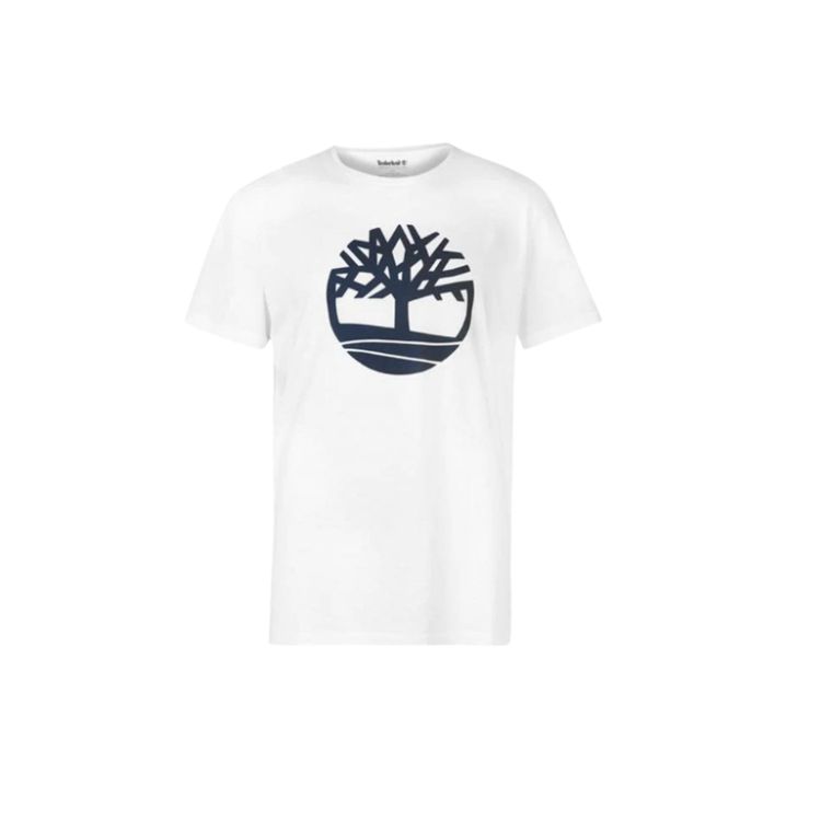 TeeTree Logo Short Sleeve TeeWhite - TIMBERLAND - Scarpe.am
