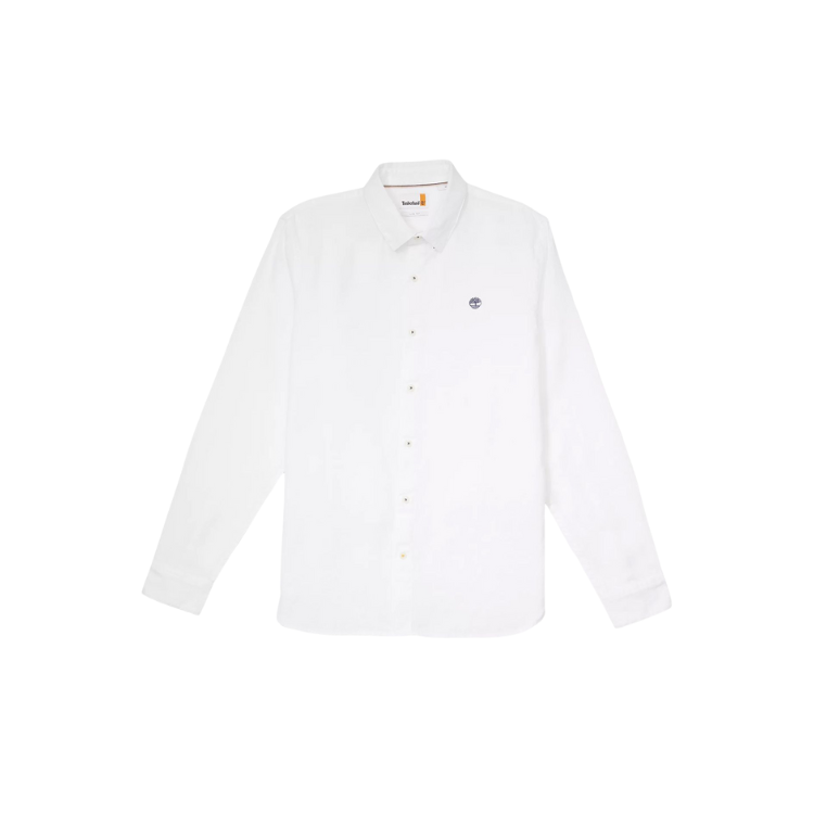 Linen ShirtWhite - TIMBERLAND - Scarpe.am