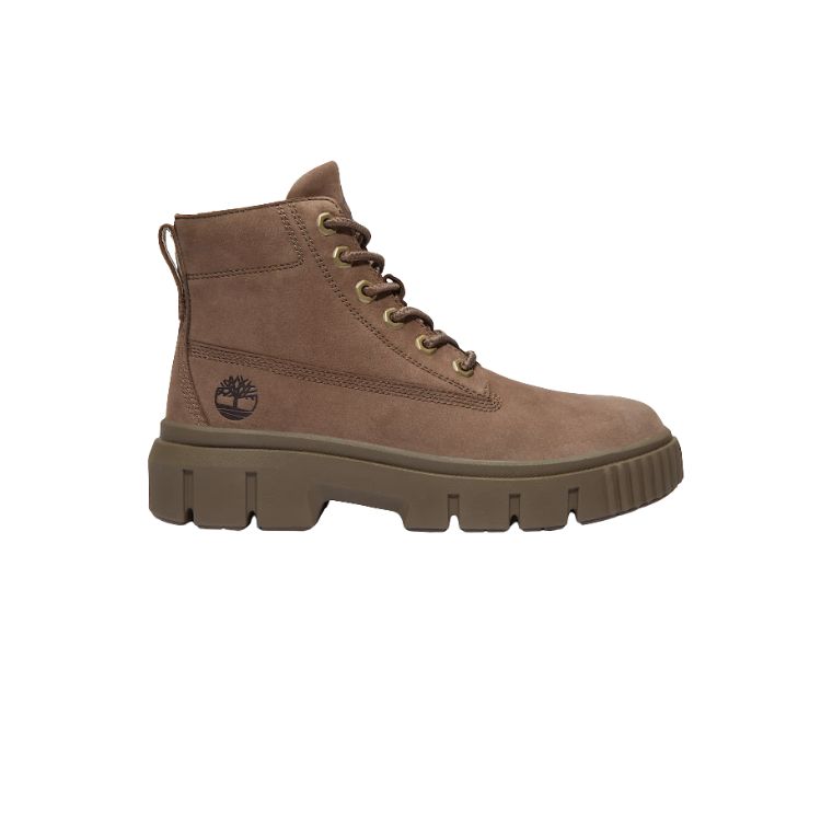 Greyfield Mid Lace-Up Boot for Women in Brown - TIMBERLAND - Scarpe.am