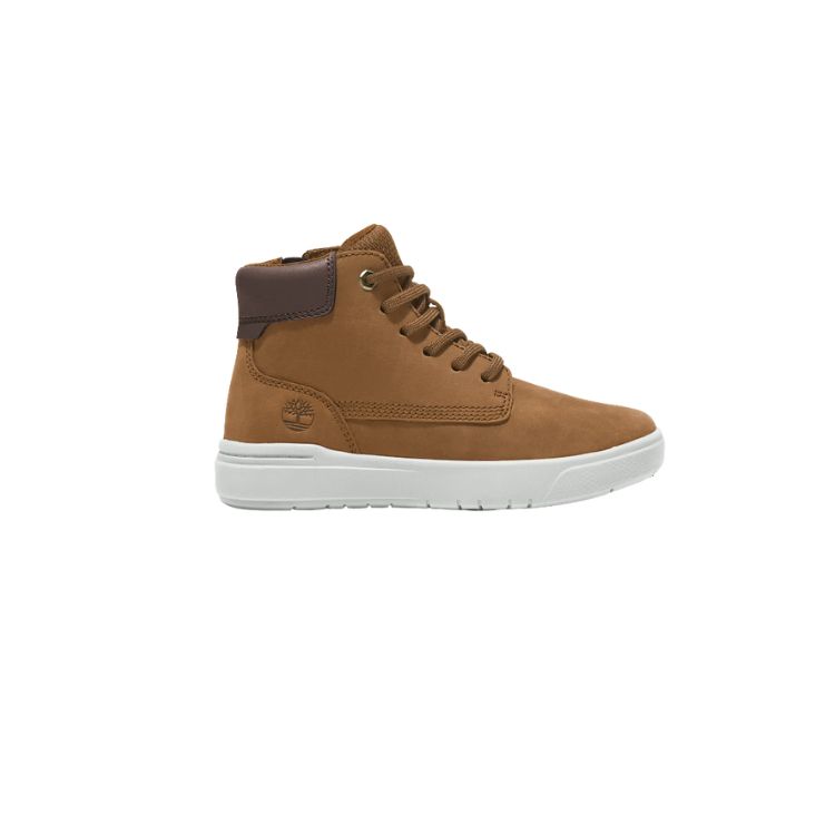 Seneca Bay Mid Trainer for Youth in Yellow - TIMBERLAND - Scarpe.am