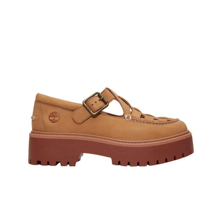 STONE STREETBUCKLE SHOEMEDIUM BEIGE NUBUCK - TIMBERLAND - Scarpe.am