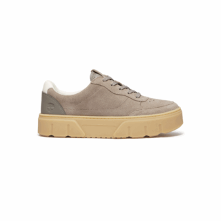 Laurel Court Lace Up Trainer for Women in Grey