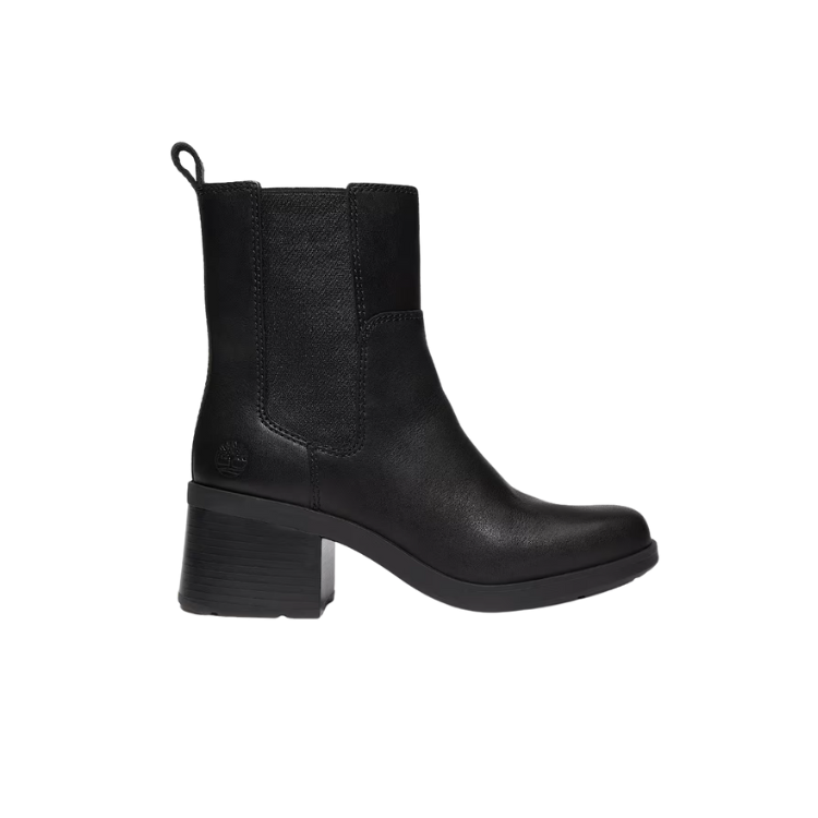 BELLEVAUX MID CHELSEA BOOT BLACK FULL GRAIN - TIMBERLAND - Scarpe.am
