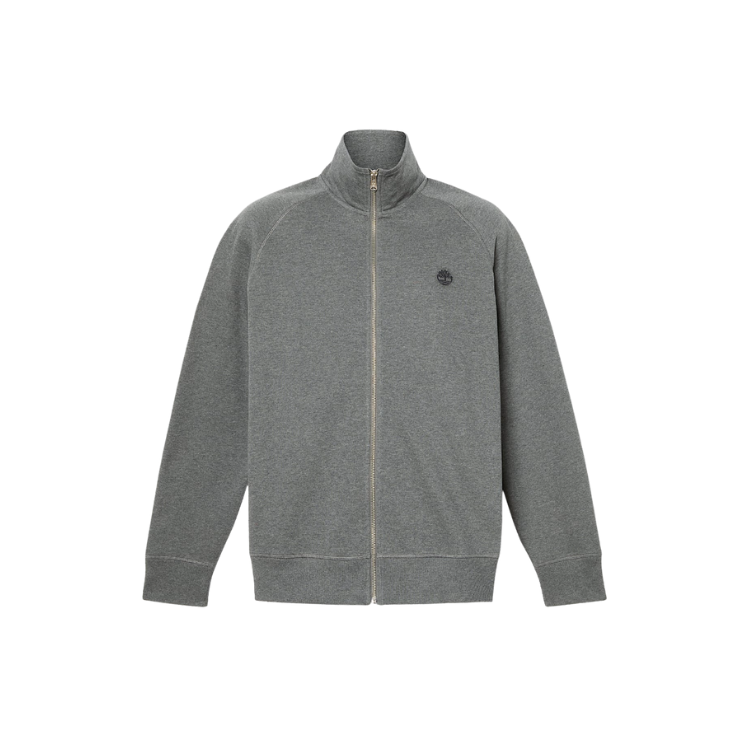 EXETER RIVER Brushed Back Full Zip Funnel neck Dark Grey Heather - TIMBERLAND - Scarpe.am
