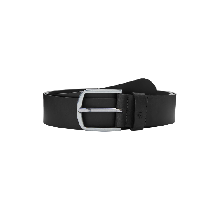 40mm recycled leather belt Black - TIMBERLAND - Scarpe.am