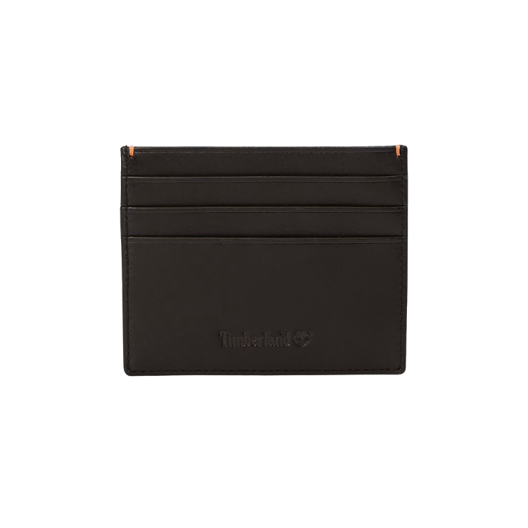 Small Accessories Riverton Leather Card Holder Black - TIMBERLAND - Scarpe.am