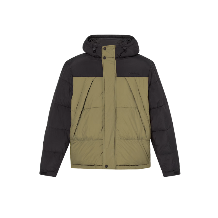 Durable Water Repellent Puffer Jacket Black-Leaf Green - TIMBERLAND - Scarpe.am