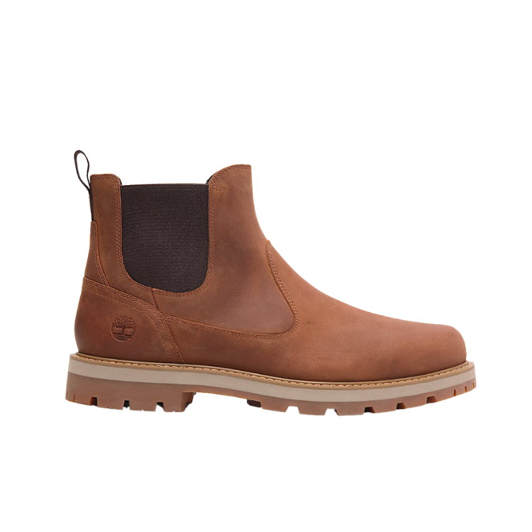 BRITTON ROAD MID CHELSEA BOOT RUST FULL GRAIN - TIMBERLAND - Scarpe.am