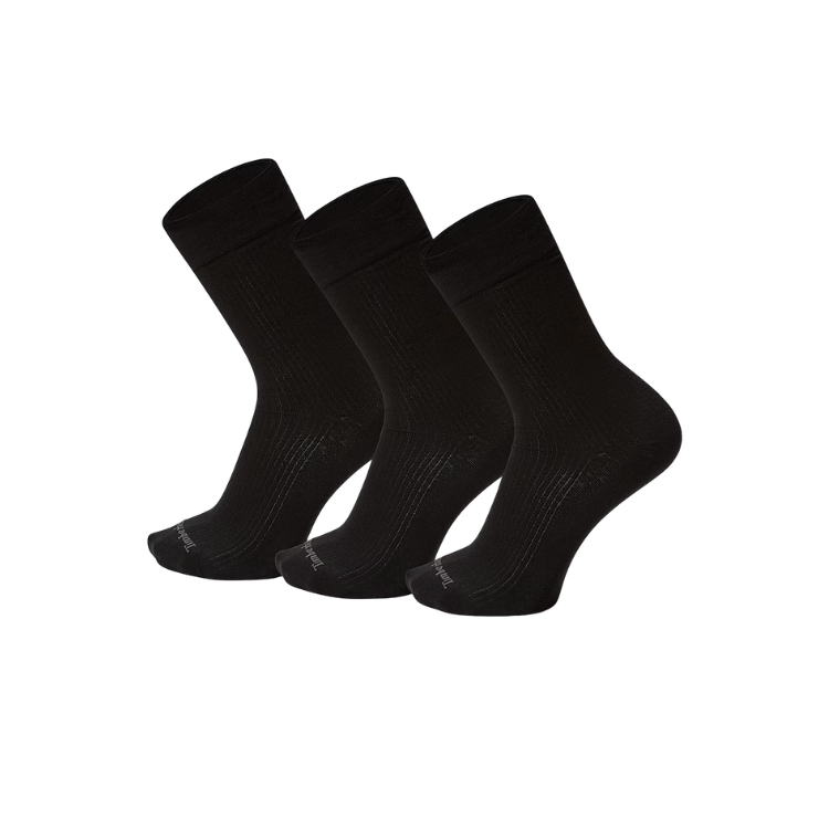 Socks 3 Pack Chesapeake Crew Black - TIMBERLAND - Scarpe.am